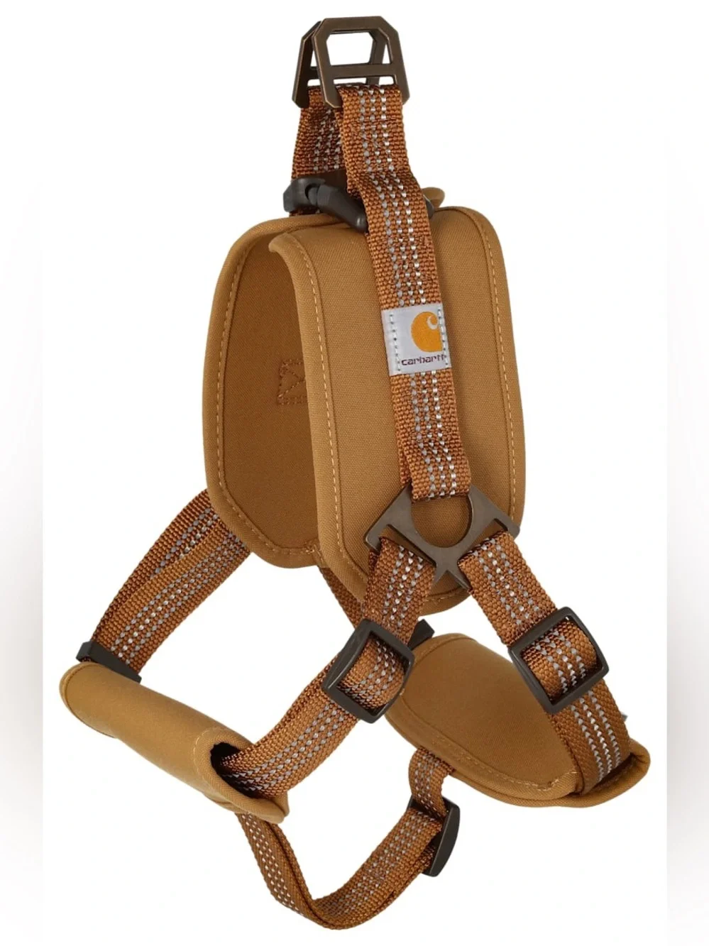 NWT Carhartt Brown Nylon Duck Training Dog Harness 27”- 36” Sz L